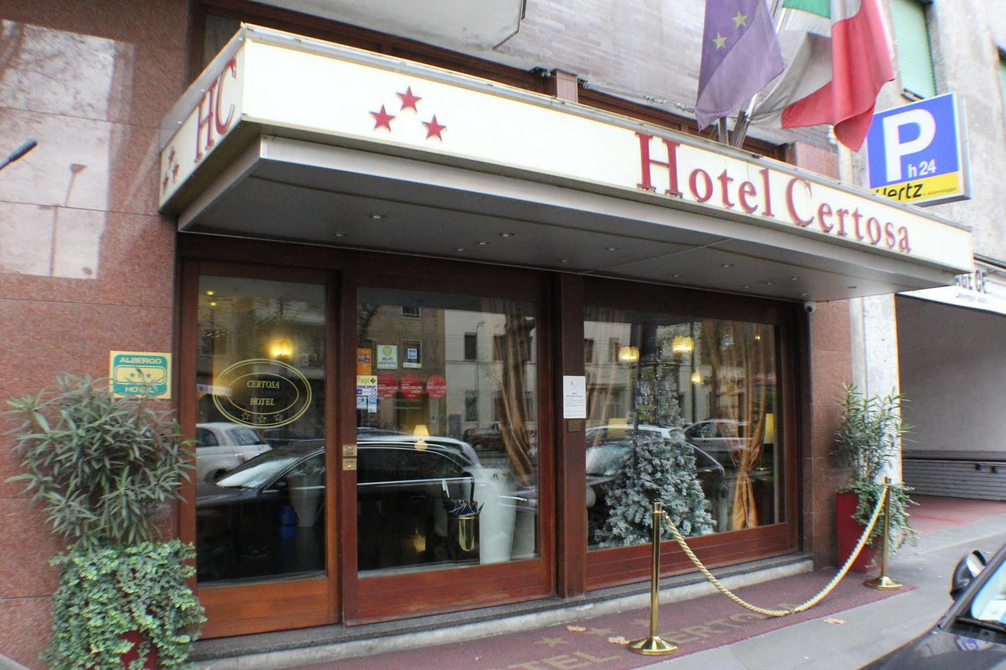 Certosa Hotel Milán Exteriér fotografie