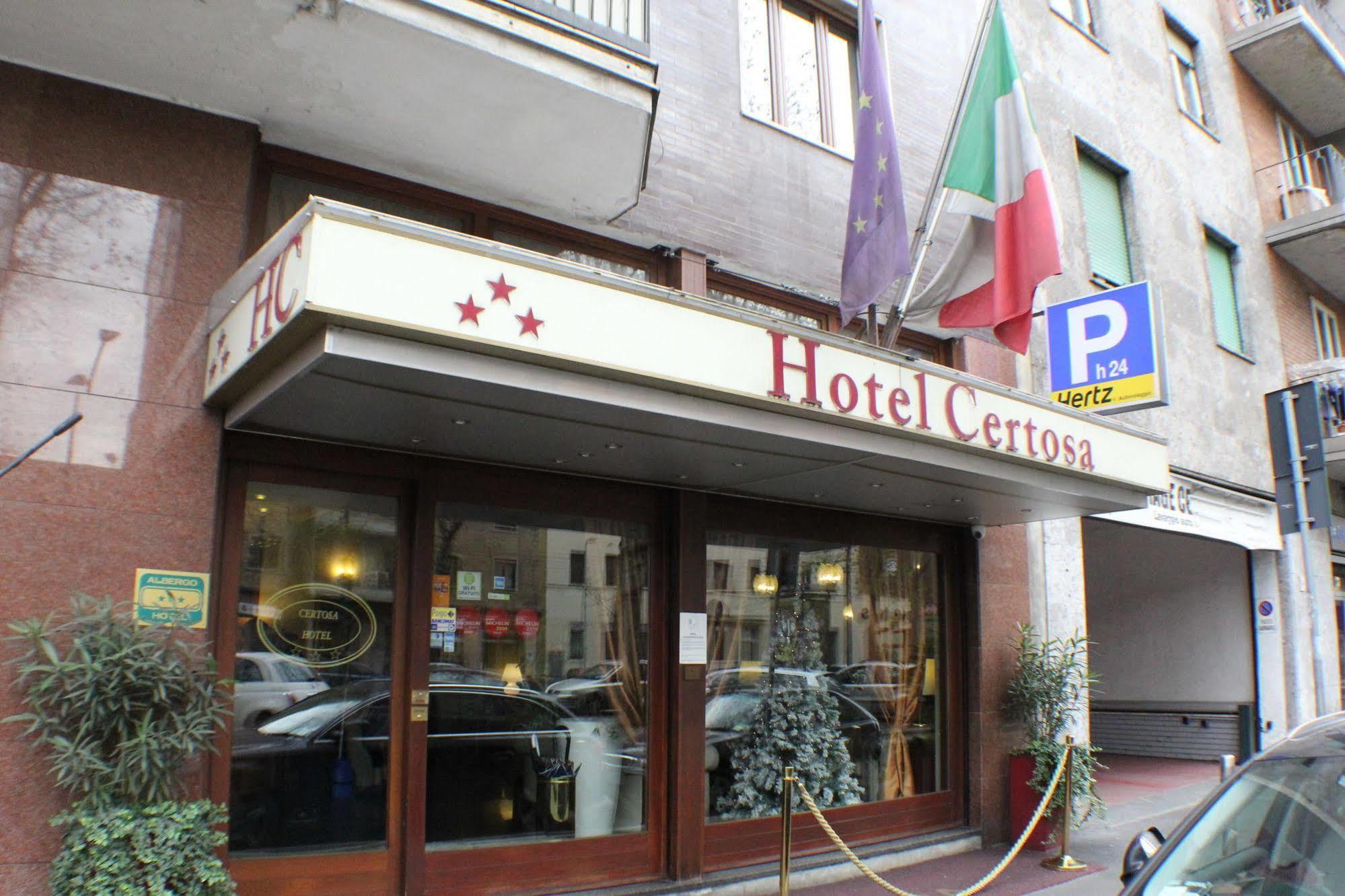 Certosa Hotel Milán Exteriér fotografie